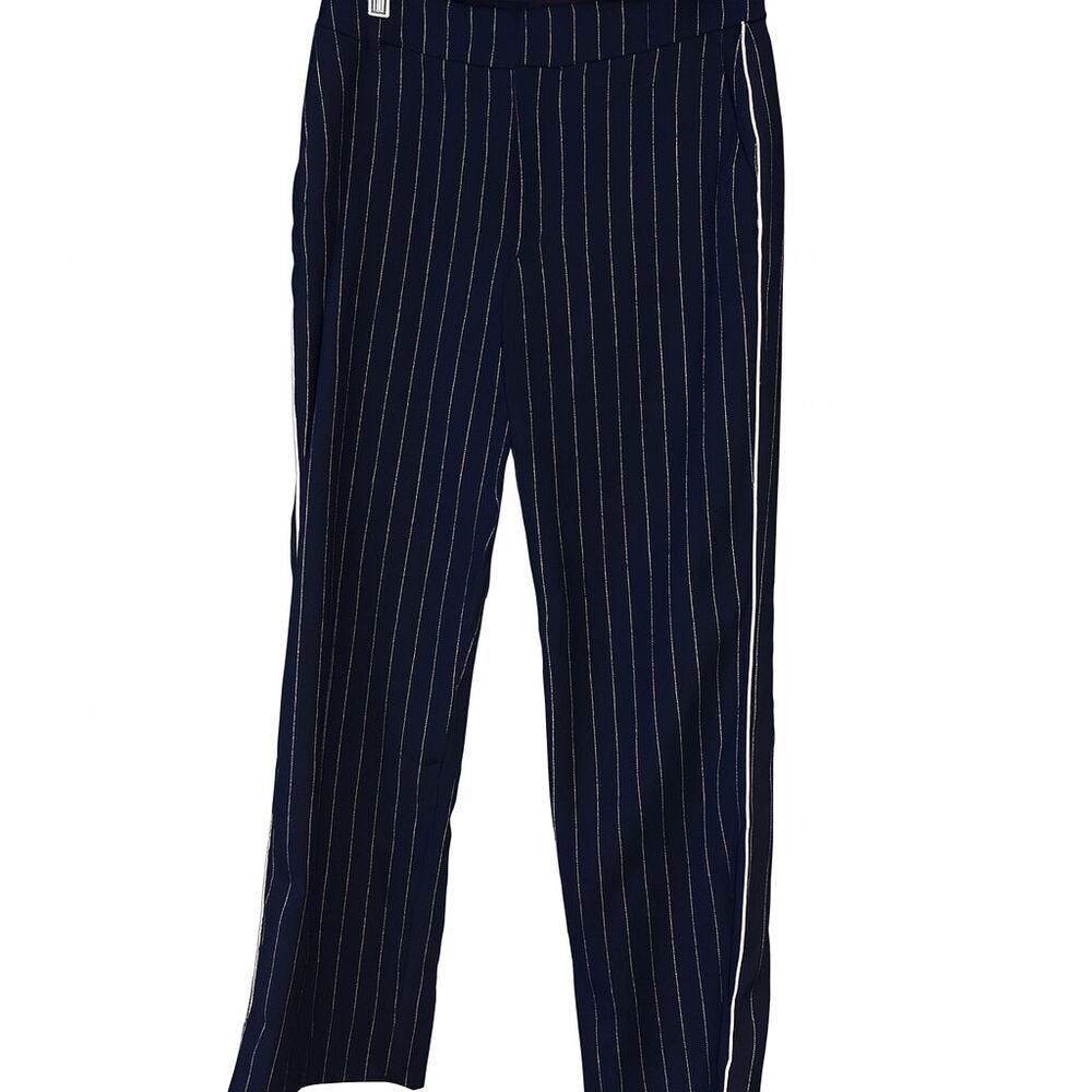 Abercrombie & Fitch Women's Simone High Rise Ankle Flare Leg Pant Navy Size S